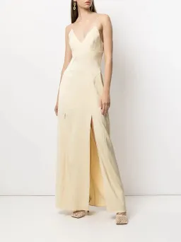 Manning Cartell Sleeveless Maxi Dress Champagne Yellow Size 6 for rent on The Volte - image 1