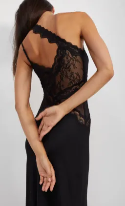 Bec & Bridge Ria Asym Maxi Dress Black Size 8 for rent on The Volte - image 5