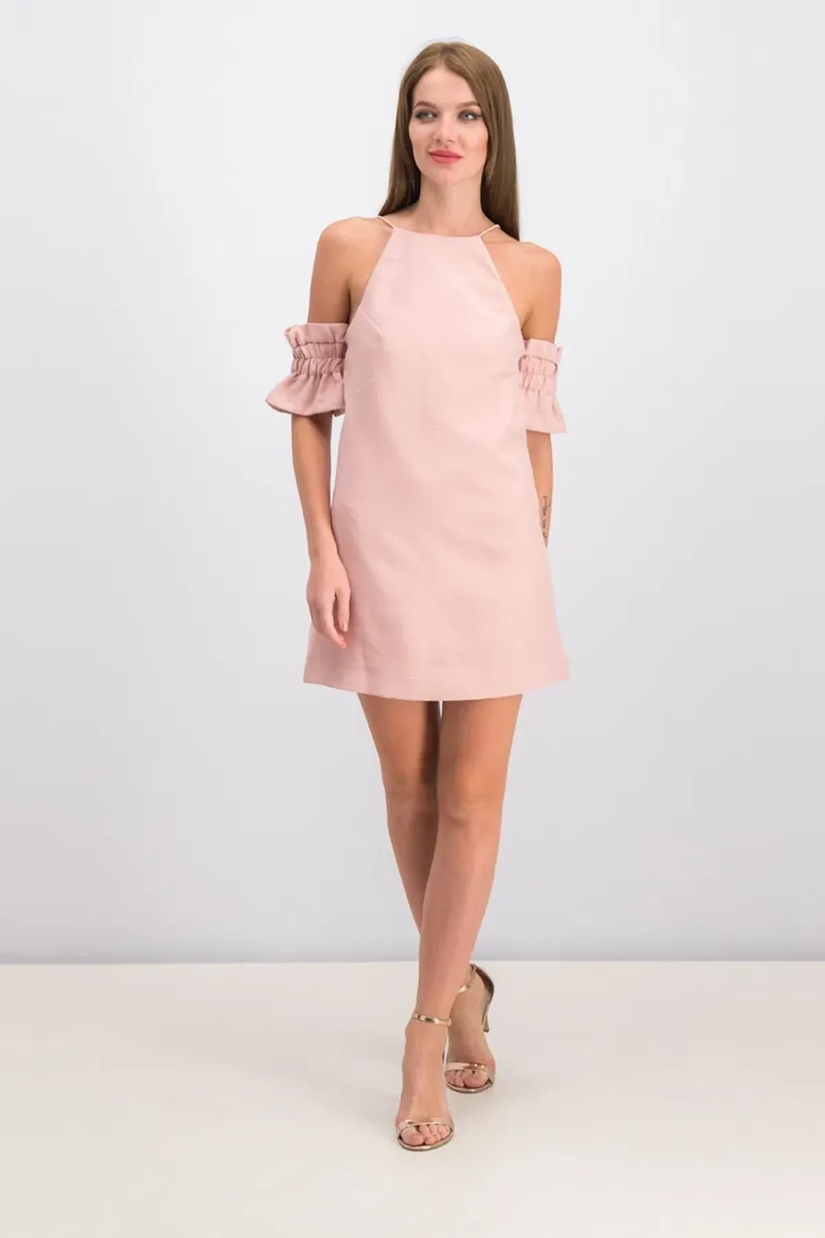 Cameo Collective Double Take Mini Dress Blush Size 8 - Image 1