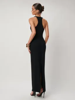 Effie Kats Eiza Gown Black Size 6 for rent on The Volte - image 2