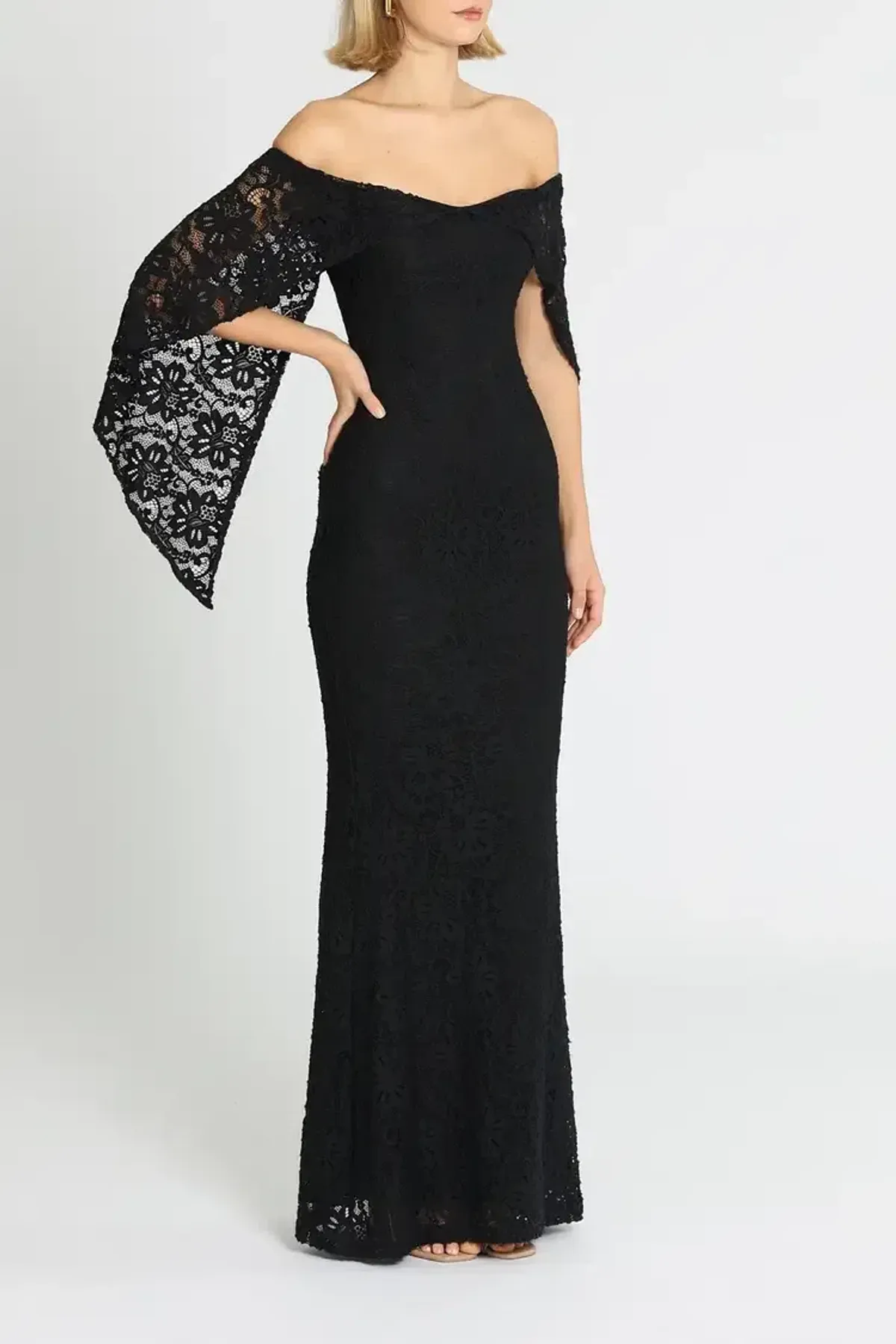 Pasduchas Flourish Gown Black Size 10 - Image 3