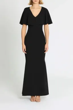 Pasduchas Mrs Carter Gown Black Size 14 for rent on The Volte - image 1