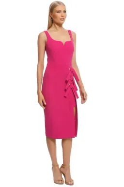 Rebecca Vallance Delilah Dress Fuschia Size 14 for rent on The Volte - image 2