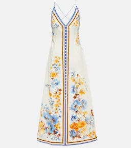 Zimmermann Halycon Slip Dress Floral Print Size 2/AU 10/12 for rent on The Volte - image 4