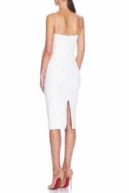 MISHA Felicienne Dress White Size 6/XS for rent on The Volte - image 2