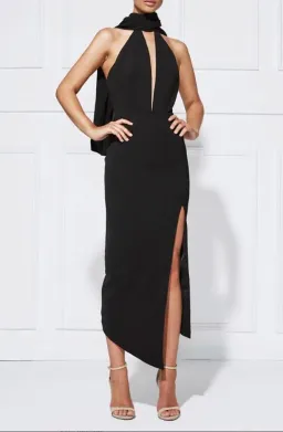 MISHA Liona Dress Black Size 8/S for rent on The Volte - image 1
