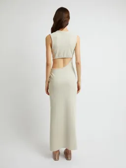 Christopher Esber Float Buckle Tank Dress Cream Size 6 for rent on The Volte - image 4