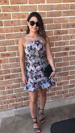 Les Inferno Strapless Mini for rent on The Volte - image 1