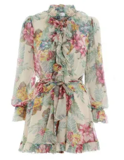 Zimmermann Kali Playsuit Floral Size 0 / AU 8 for rent on The Volte - image 2
