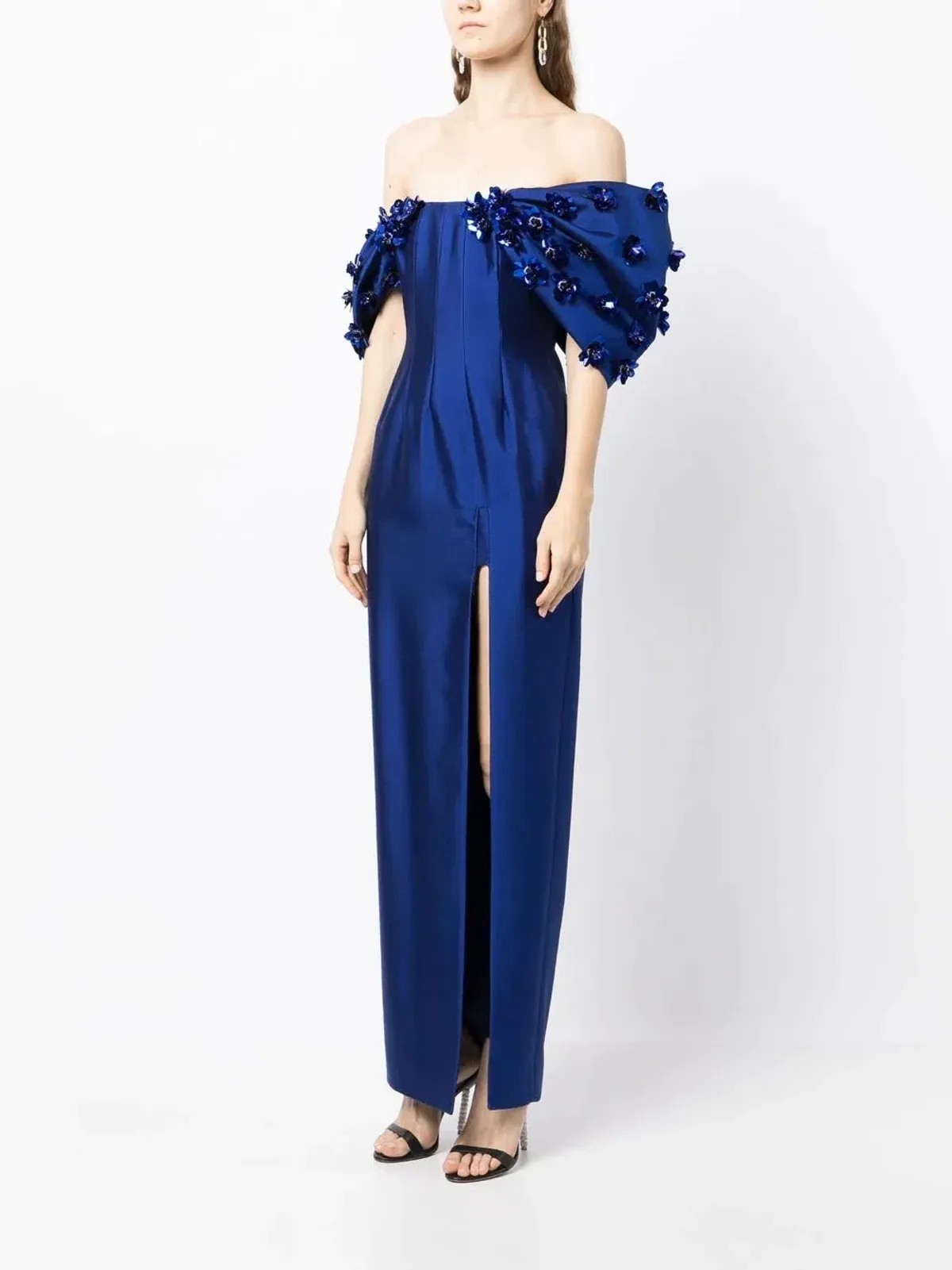 Rachel Gilbert Vito Gown Blue Size 5 / AU 16 - Image 4