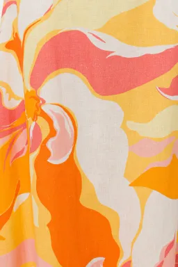 Zaco Kahlo Maxi Dress in Calista Sunset Size M / AU 10 for rent on The Volte - image 4