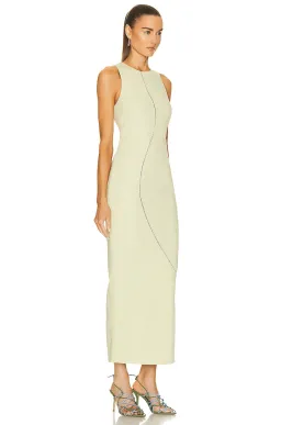 Sir The Label Esther Midi Dress in Pistachio Size 0 / 6 AU  for rent on The Volte - image 2