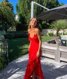 Rat & Boa Cecelia Maxi Dress Red Size M / AU 8 - 10 for rent on The Volte - image 4