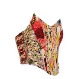 Zimmermann Wonderland Floral Corset Floral Size 1 / AU 10 for rent on The Volte - image 4