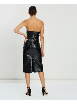 Bec & Bridge Finn Midi Dress Black Size AU 6 for rent on The Volte - image 4