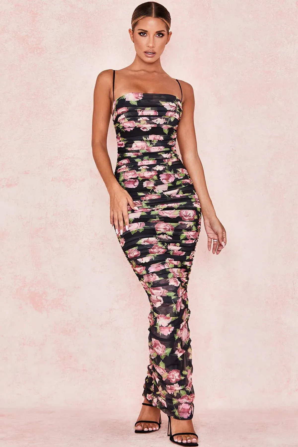 House of CB Fornarina Floral Dress Size L/Au 12 - Image 1