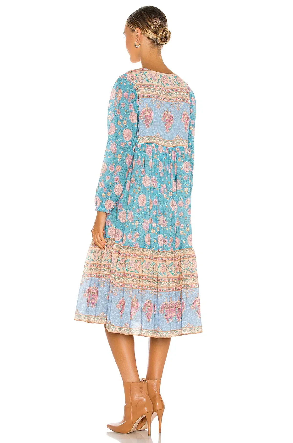 Spell and the Gypsy Love Story Boho Dress Sky Blue Size 8 - Image 2