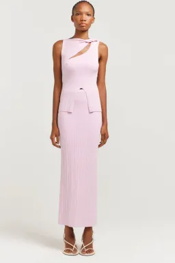 Henne Romee Knit Set Musk Pink Size 8 for rent on The Volte - image 1