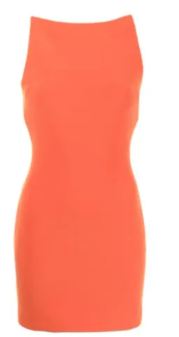 Bec & Bridge Clover Mini Dress Orange Size 12 for rent on The Volte - image 6