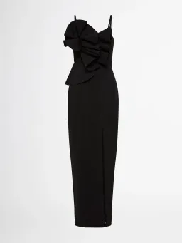 Sheike Origami Maxi Dress Black Size 8 for rent on The Volte - image 5