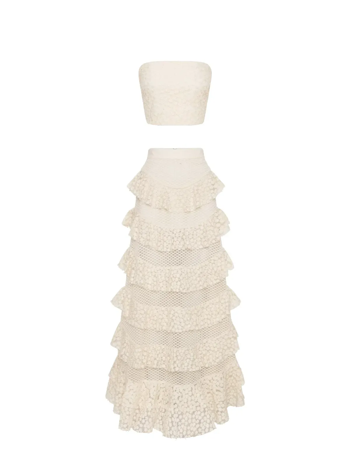 Ixiah Luana Outlaw Set White Size 8 - Image 4