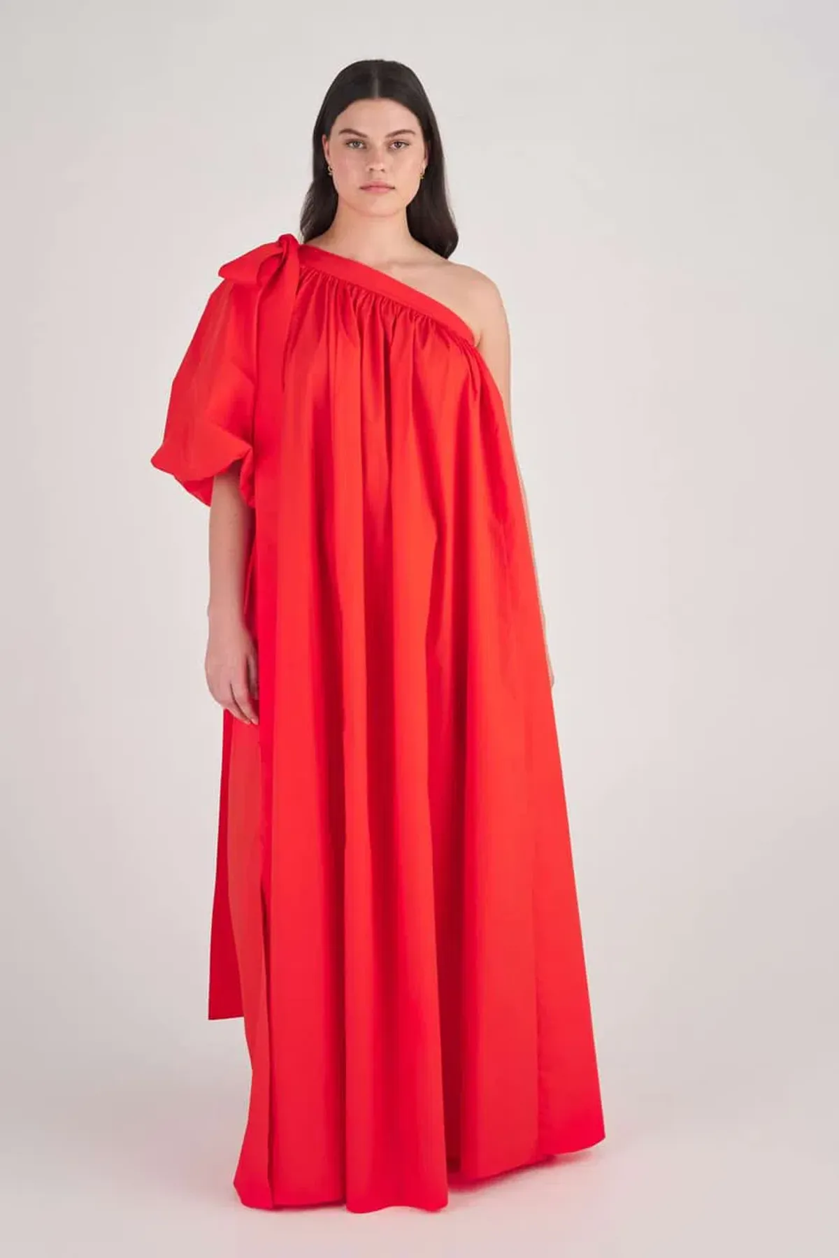 Oroton One Shoulder Dress Red Size AU 8 - Image 6