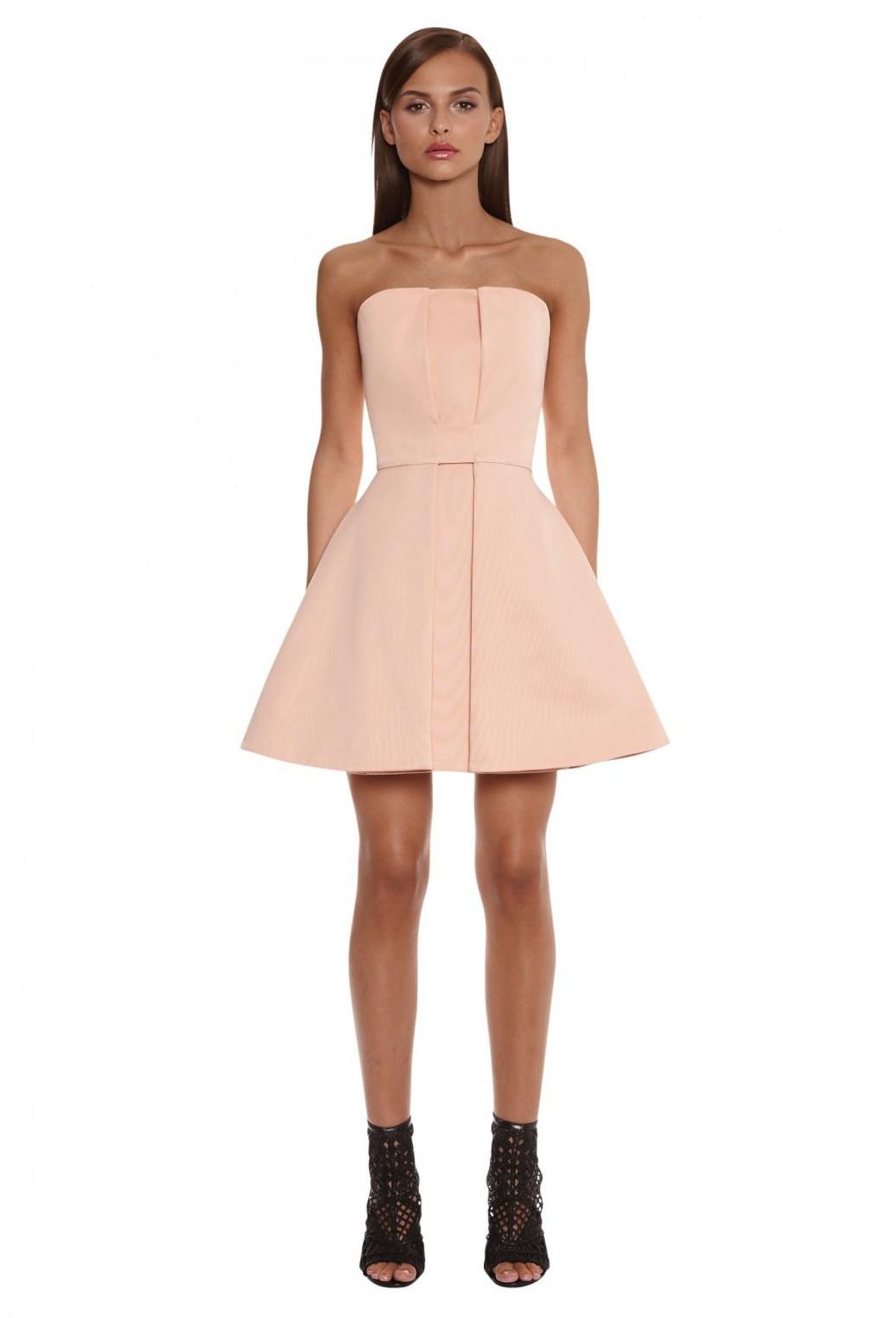 Athena Bandeau Strapless Mini Dress - Image 1