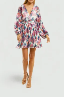 Talulah Always You Mini Dress in Floral Fantasia Print Size 14  for rent on The Volte - image 1