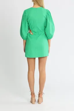 Suboo Elodie Mini Dress Green Size 8 for rent on The Volte - image 3