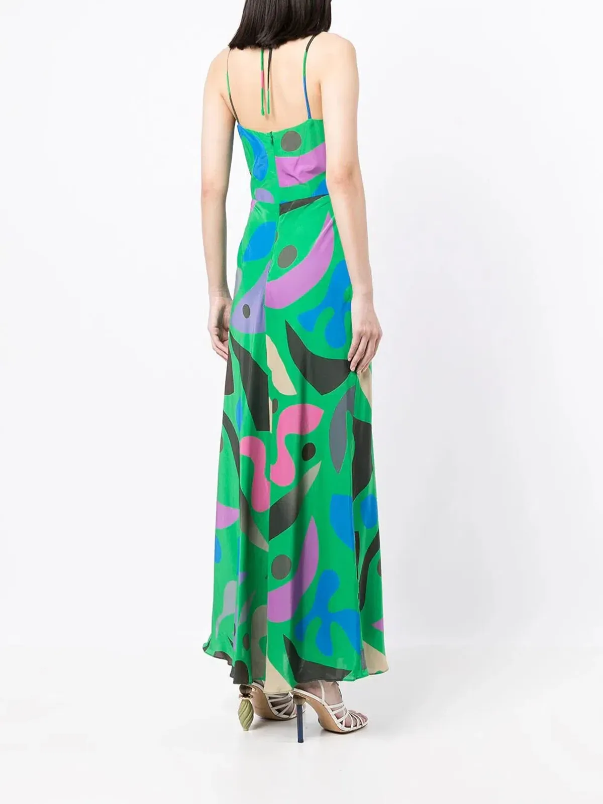 Manning Cartell Aubusson Slip Dress Multi Size 8  - Image 2