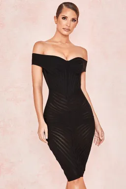 House of CB Camellia Dress Black Size 6 for rent on The Volte - image 1