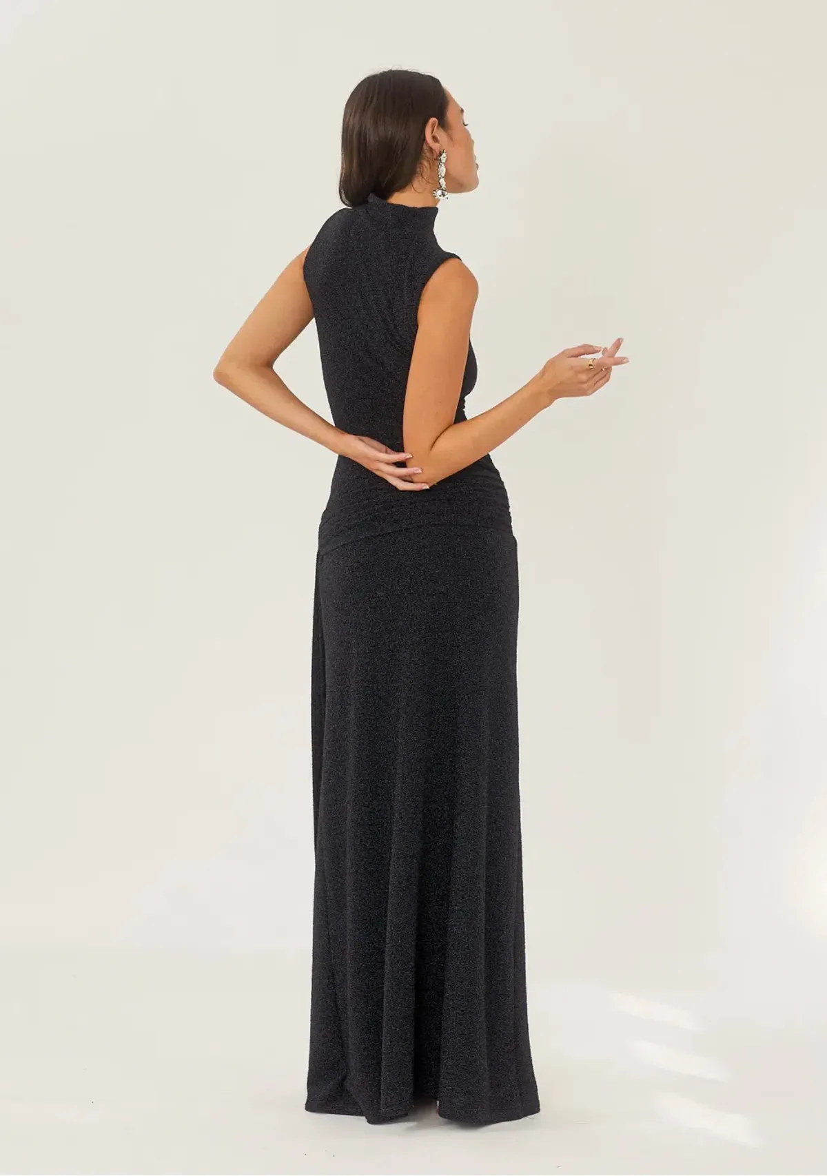 Arcina Ori Monica Dress Navy Size 8 - Image 4