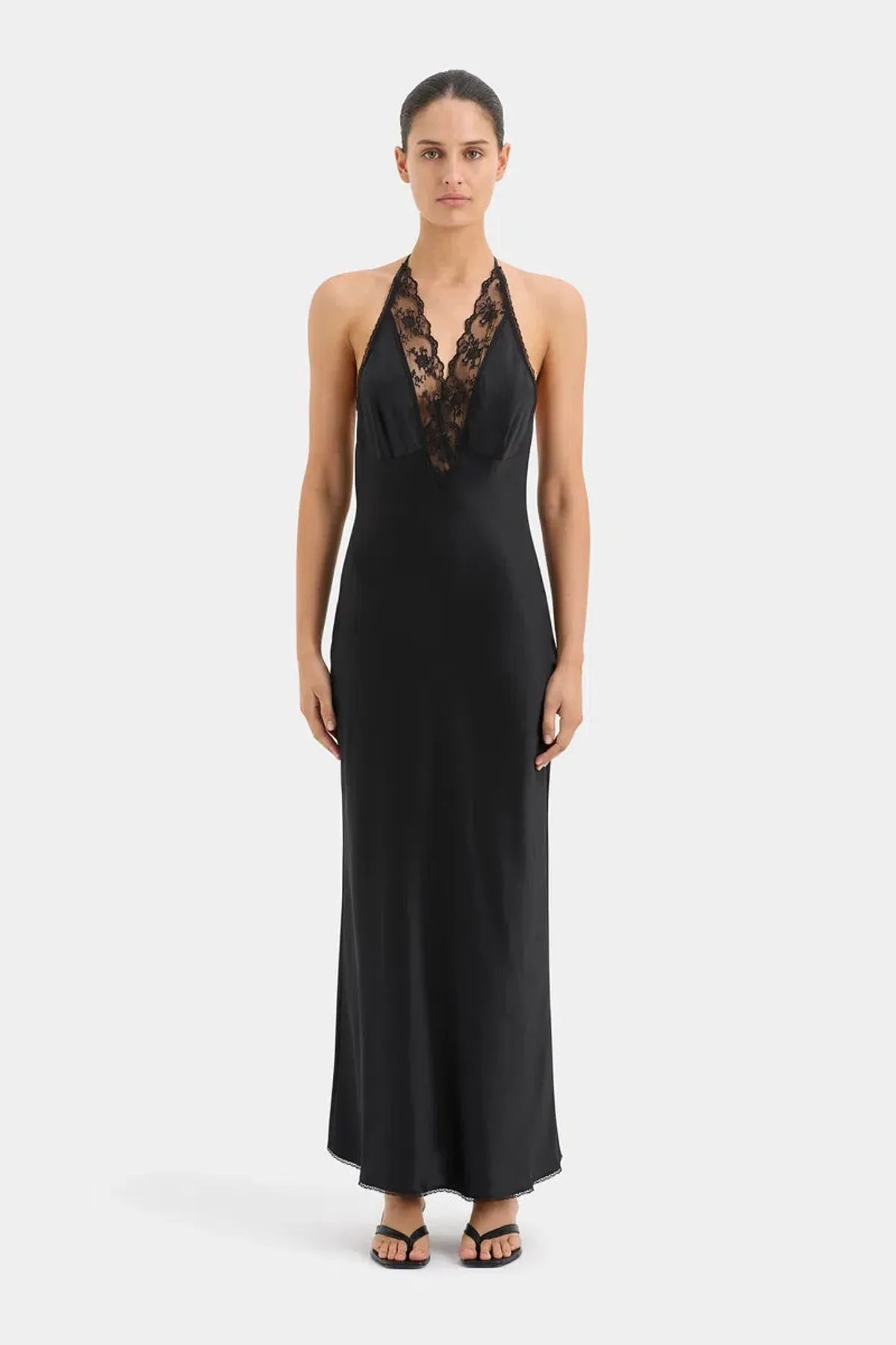 Sir the Label Aries Halter Gown Black Size 0P / AU 4 - Image 3