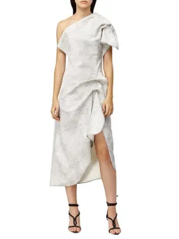 Acler  Crawford Dress Monochrome Snake Size 8 for rent on The Volte - image 1