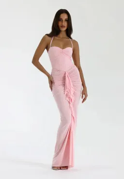 Natalie Rolt Shontae Maxi Dress in Blossom Pink Size 1/Au 8 for rent on The Volte - image 4