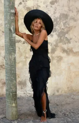 Rat & Boa Selena Dress Black Size XS / AU 6 for rent on The Volte - image 1