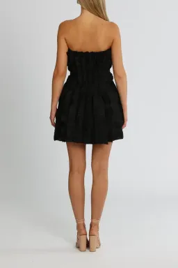 Aje Hybrid Sleeveless Mini Dress in Black Size 14 for rent on The Volte - image 3