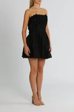 Aje Hybrid Sleeveless Mini Dress in Black Size 14 for rent on The Volte - image 2