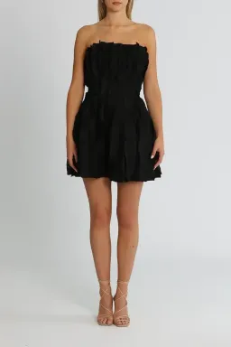 Aje Hybrid Sleeveless Mini Dress in Black Size 14 for rent on The Volte - image 1
