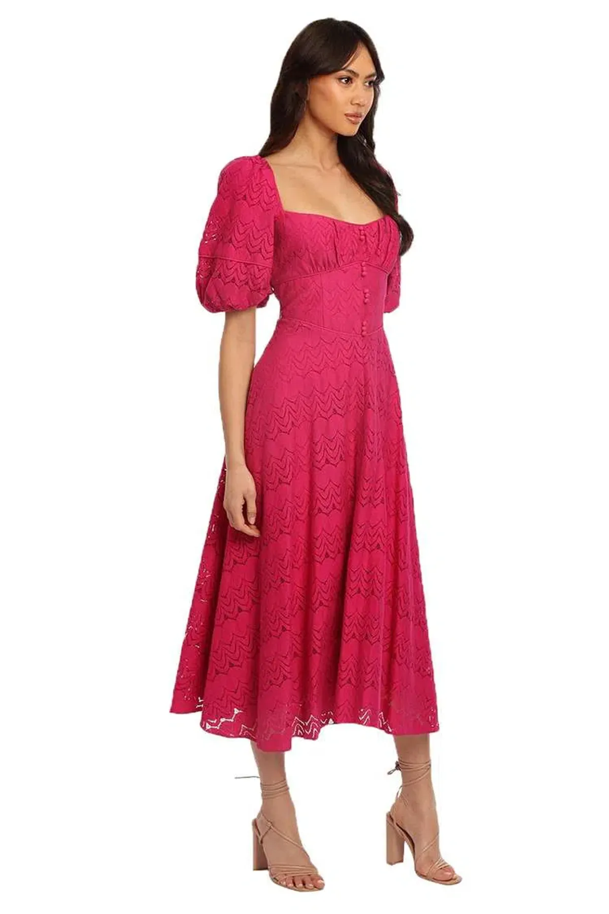 Acler Stapleton Dress Fuschia Pink Size 6 - Image 1