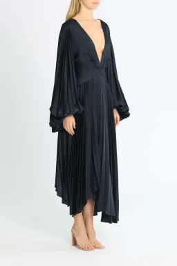 Acler Palms Dress Navy Size 6 for rent on The Volte - image 2