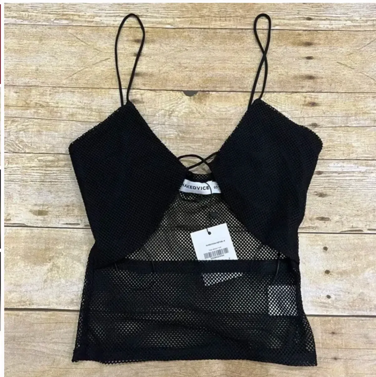 Nakedvice The Kenny Top Balck Size Xs/Au 6 - Image 3