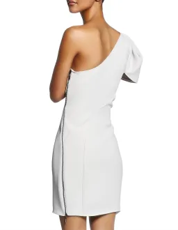 Maticevski Mimicry Grey Mini Dress Grey Size 10 for rent on The Volte - image 5