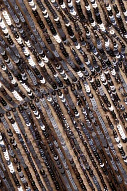 Raishma Wrap-Effect Sequined Tulle Midi Dress Silver Size 14 for rent on The Volte - image 4