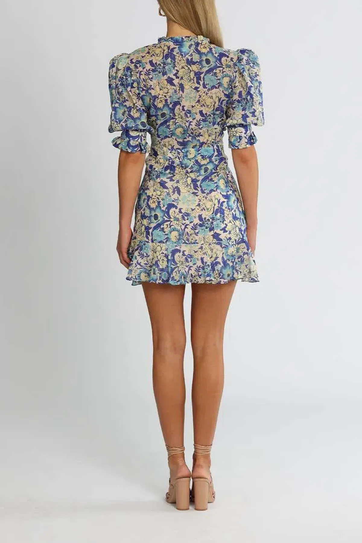 Alice McCall Frida Mini Dress Sapphire Blue Size 10 - Image 3