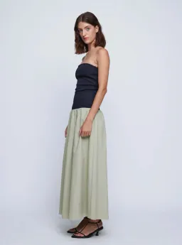 Anna Quan Amyra Maxi Dress Black/Green Size 8 for rent on The Volte - image 2