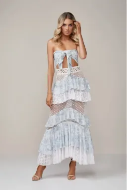 Ixiah the Label Outlaw Set Blue/Shell Size 8 for rent on The Volte - image 1