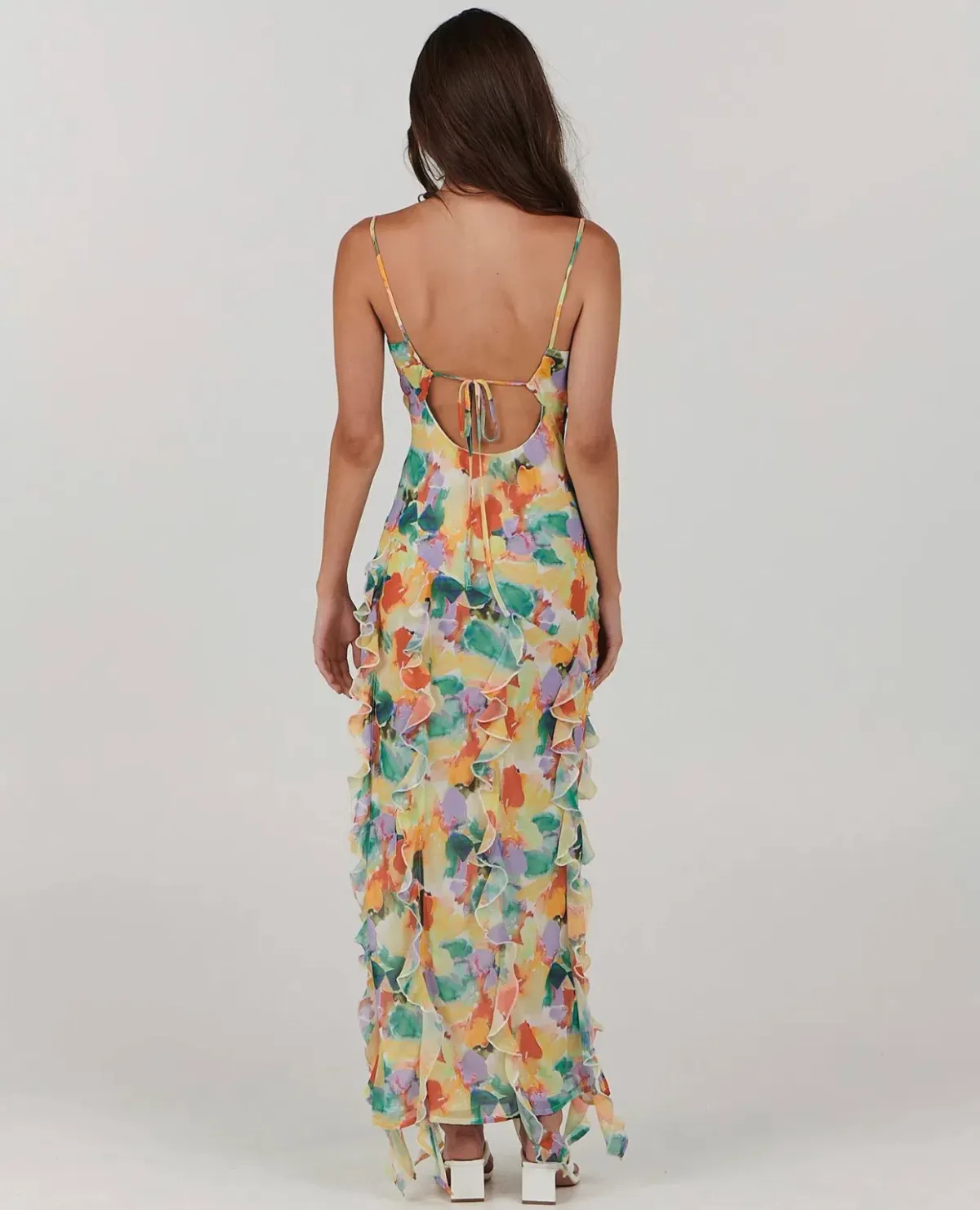 Charlie Holiday Cheyenne Maxi Dress Floral Size L / AU 12 - Image 2