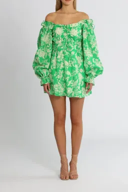 Alice McCall Mary Anne Mini Dress in Green Size 8 for rent on The Volte - image 2