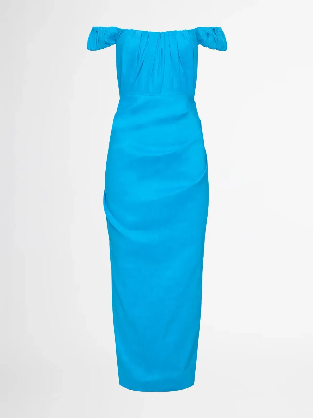 Sheike Audrey Midi Dress Blue Size 12 - Image 4